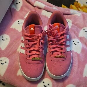 Adidas Kids Sneakers in Pink and White